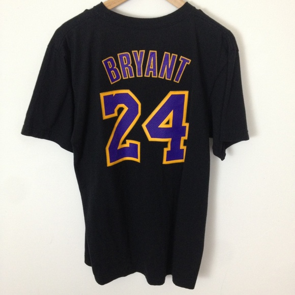 adidas Other - Adidas NBA Lakers Kobe Bryant Men L Black T-Shirt